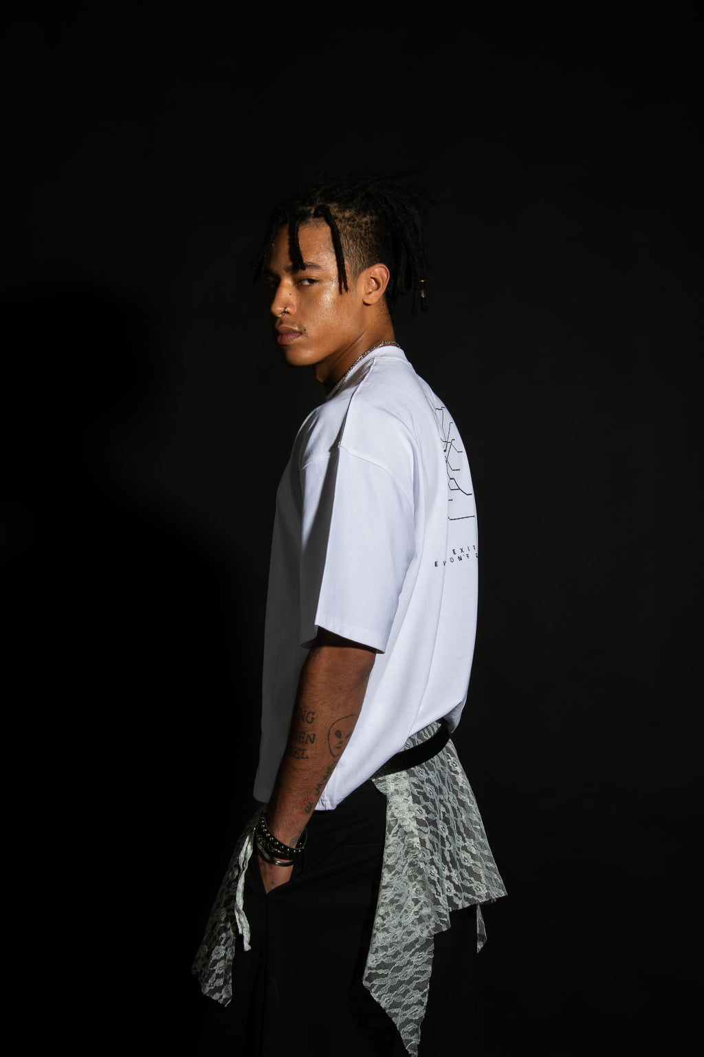 Amin Milano Core Logo T-Shirt - Logo Solido/Uomo