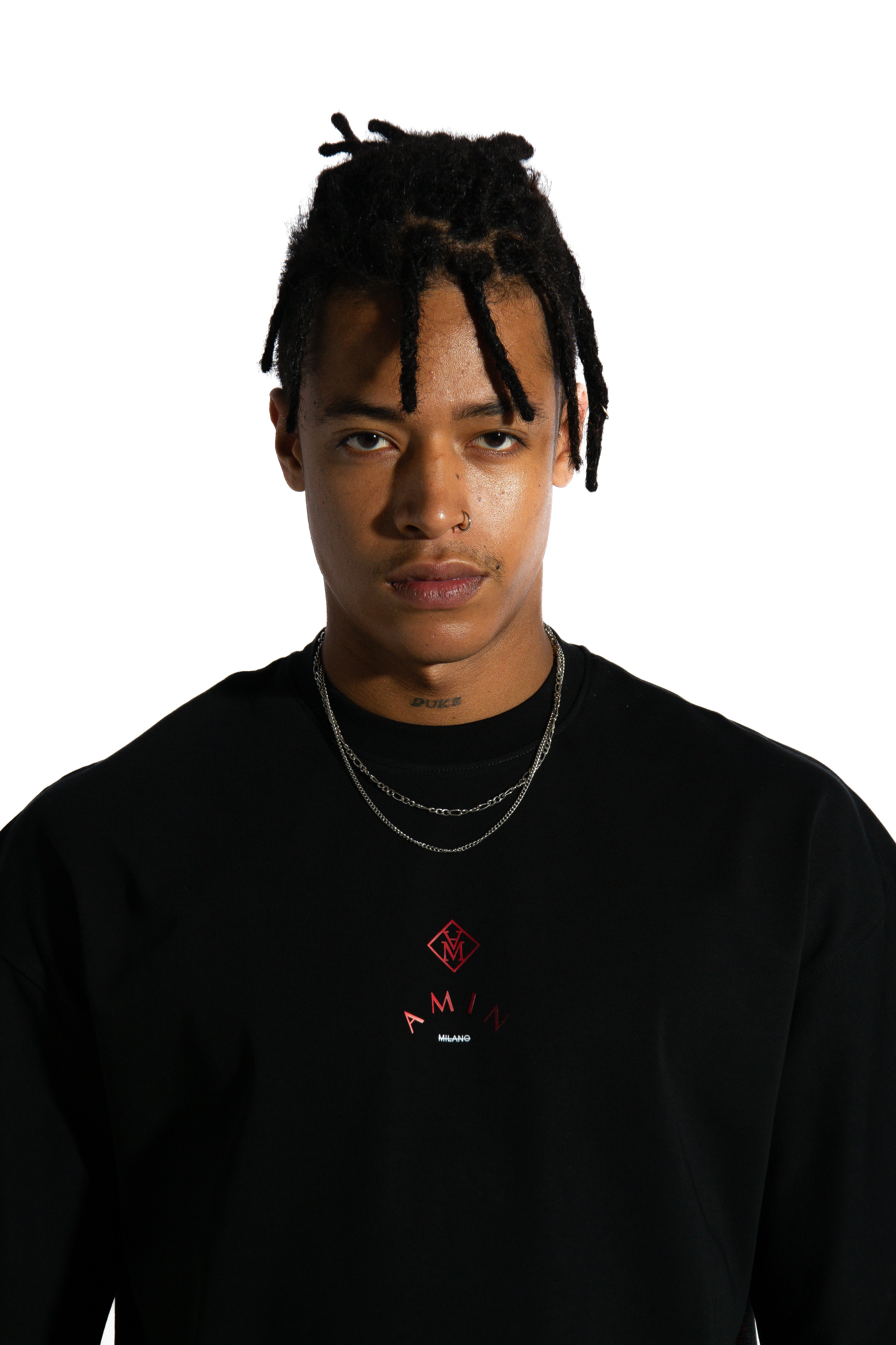 Amin Milano Core Edition T-Shirt - Logo Sfumato/Uomo