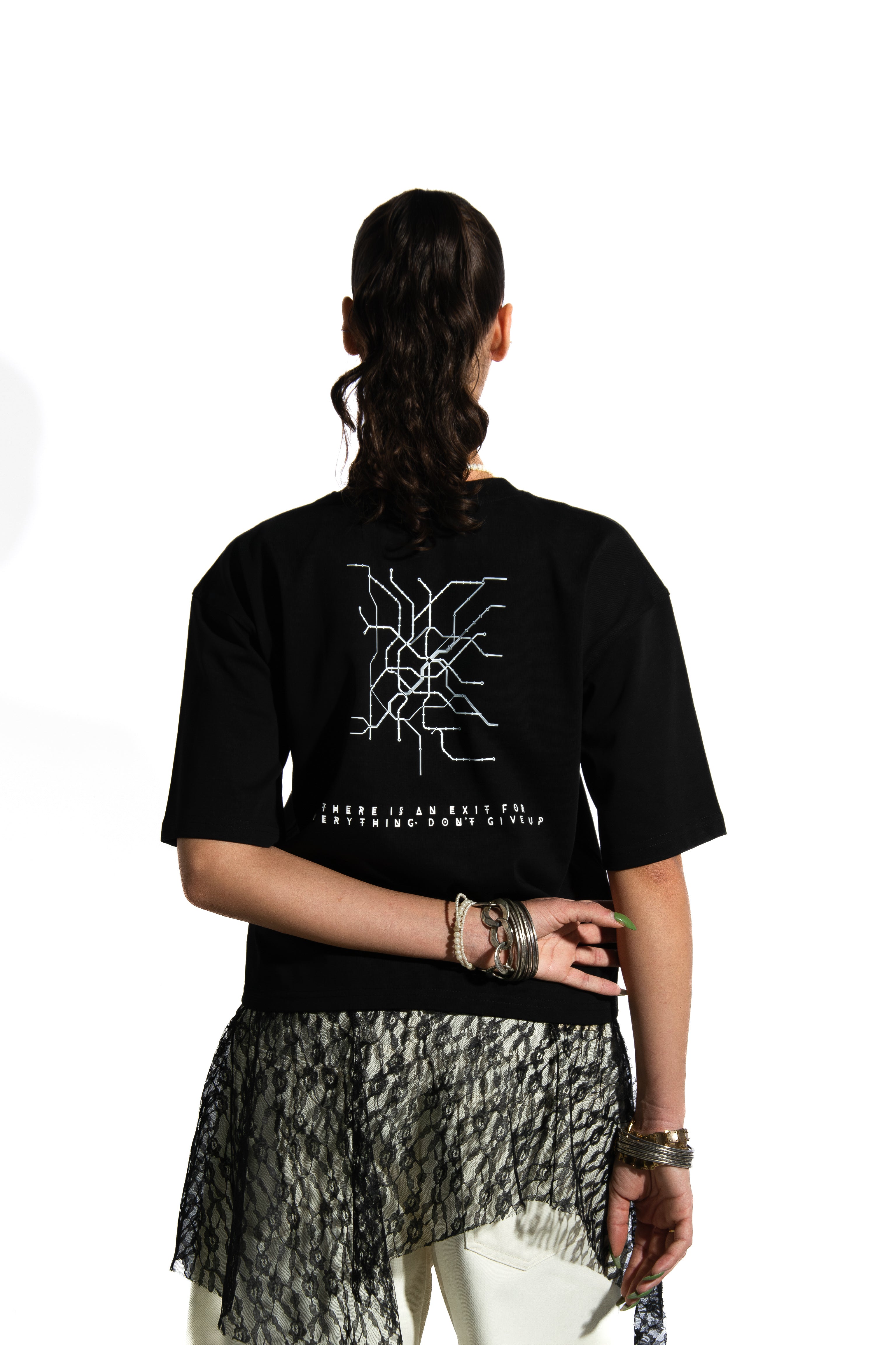 Amin Milano Core Edition T-Shirt - Logo Solido/Donna