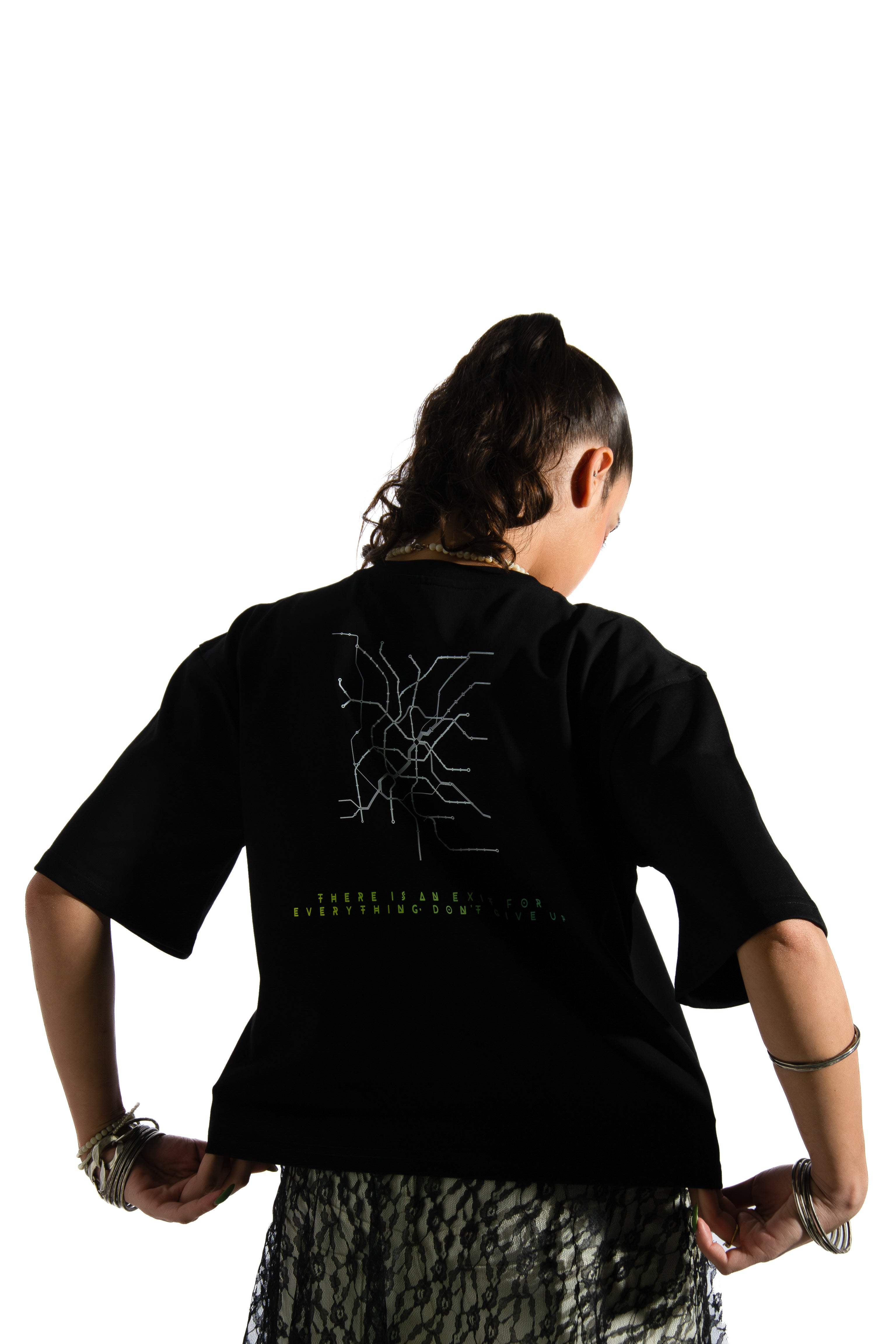 Amin Milano Core Edition T-Shirt - Logo Sfumato/Donna