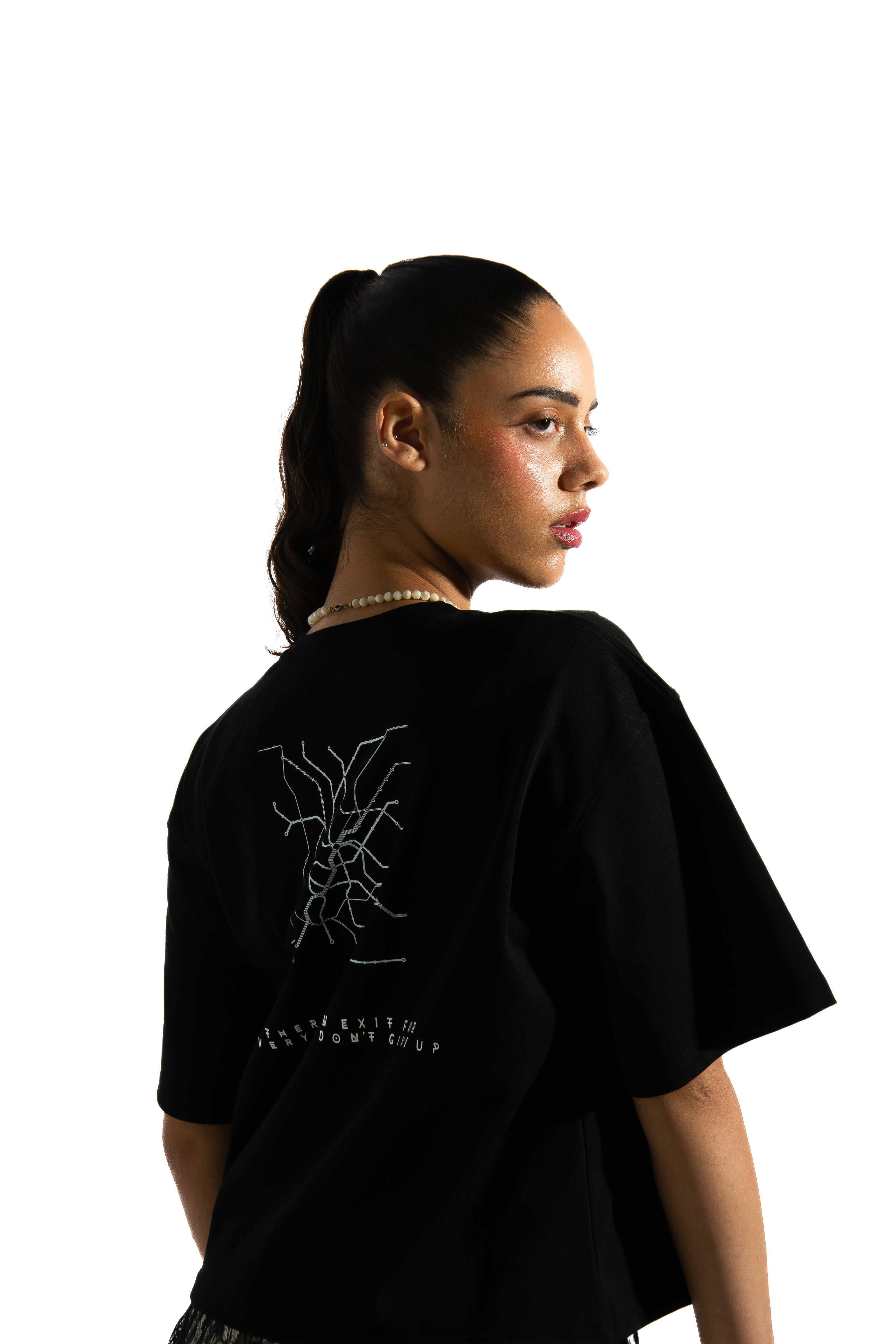 Amin Milano Core Edition T-Shirt - Logo Solido/Donna