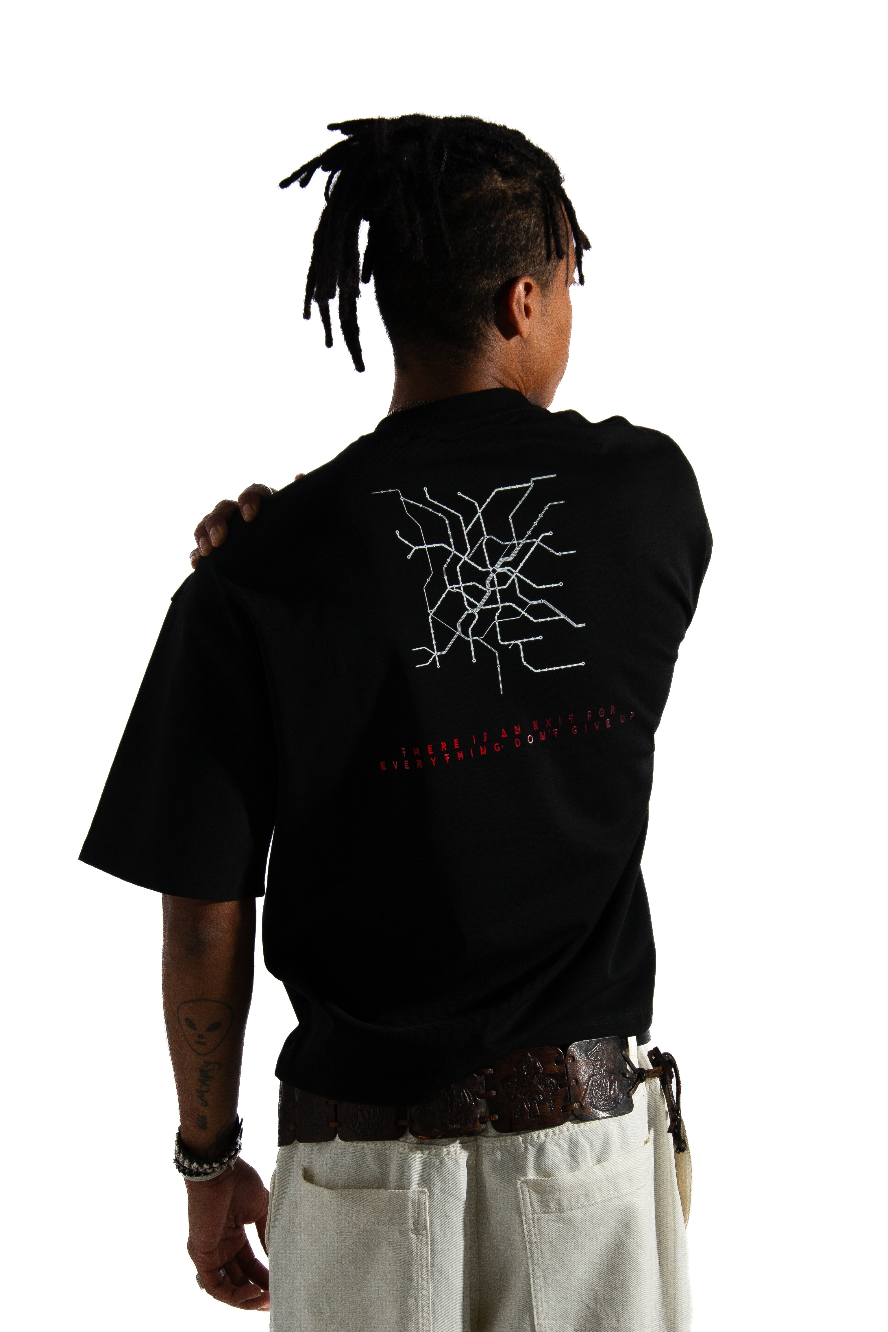 Amin Milano Core Edition T-Shirt - Logo Sfumato/Uomo