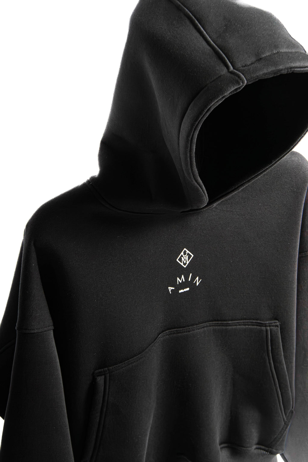 Felpa Hoodie Over Uomo – Milano Map