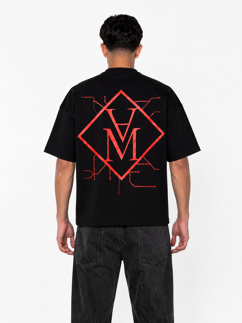 Amin Milano Oversized Cropped T-Shirt